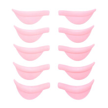 10 Pcs Lash Lift Pads,Lash Lift Shields Silicone Lift Pads for Eyelash Tool Perm Easy to Clean,Reusable Soft Lash Lifting Rods XS/S/M//L/XLSoft