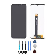 Schermo LCD + vetro touch - NOKIA - G50 - Nero - Assemblato senza telaio - Originale