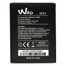 Batterij 5251 voor Wiko Pulp / Robby / Rainbow Jam 4G - 2600mAh