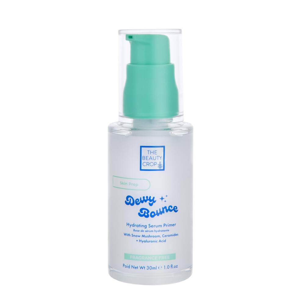 The Beauty Crop Dewy Bounce Serum Primer - Hydrating Gel-Serum Primer For Flawless Finish - 30 Ml