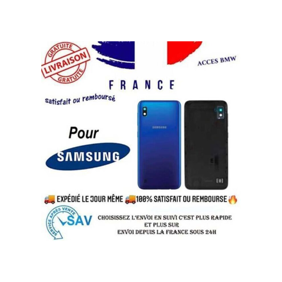 Samsung Ersatzteil - Galaxy A10 (A105) - Batteriedeckel / Rückglas - Blau - Premium-Finish 3000000282830
