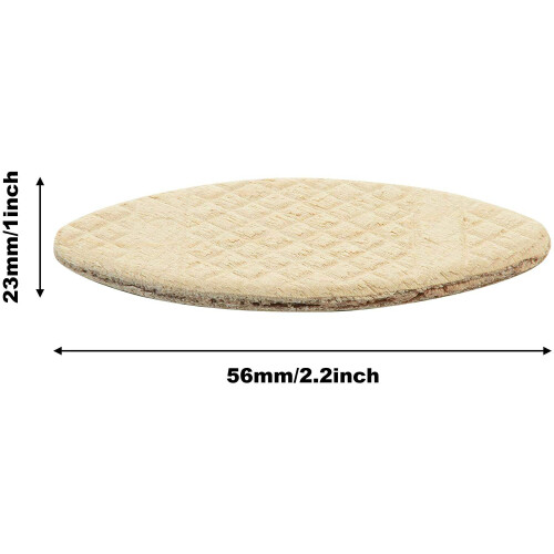 TERF 50 Pcs High Quality Beech Wood Joining Biscuits Size No - 20 2