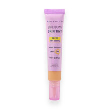 Revolution Superdewy SPF30 Skin Tint, Suitable for Sensitive & Acne-Prone Skin, Lightweight Buildable Formula, Vegan & Cruelty-Free, Light Neutral