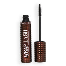 Revolution, Wrap Lash Tubing Mascara, Smudge-Proof & Water-Resistant for Length & Volume, Vegan & Cruelty-Free, Brown, 8.5ml