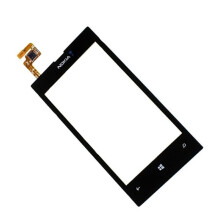 Vetro touch - NOKIA - Lumia 520 - Nero - Assemblato su telaio - Ricambio