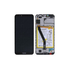 Ersatzteil Smartphone - HUAWEI - Honor 7A (2018) - Gehäuse - Batterie - Schwarz