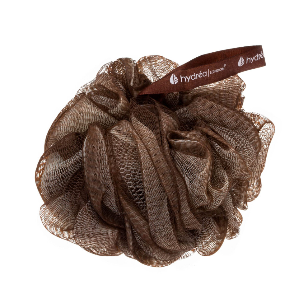 Hydrea London Shower Pouf, Bath Loofah, Mesh Sponge, Exfoliating Bath Scrunchie, Large Shower Puff Scrub, Body Cleansing Shower Puff For Men & Women