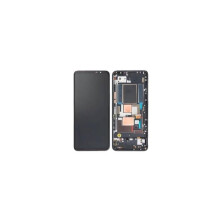 LCD-scherm en Aanraakglas PULLED - Asus - ROG Phone 5s - Zwart - Met Behuizing - Origineel