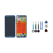 LCD-Bildschirm und Touchscreen - HONOR - Honor 9 Lite LLD-L31 - Blau - Auf Chassis montiert - Mit Batterie