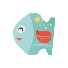 Spongellé Kids Animals Body Wash Infused Buffer, Fruitilicious Fish