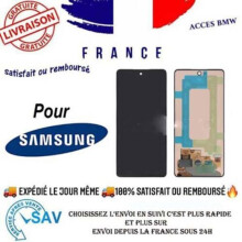 LCD-Bildschirm und Touchscreen - SAMSUNG - Galaxy A52 (A525F/A526B) - Original - Ohne Gehäuse - Schwarz