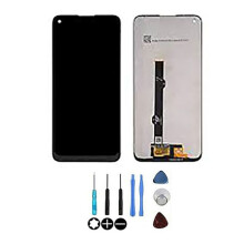 LCD-näyttö - Motorola - Moto G8 XT2045 - Musta - 5,5 tuumaa - Kootaan ilman runkoa