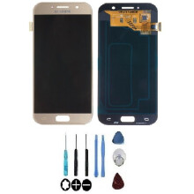 LCD-Bildschirm & Touchscreen - SAMSUNG - A5 2017 (A520F) - Gold - Ohne Rahmen montiert - Original