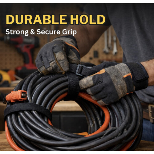 Monster Grip Adjustable Cable Strap 5m x 50mm Reusable Cinch Strap 25 1