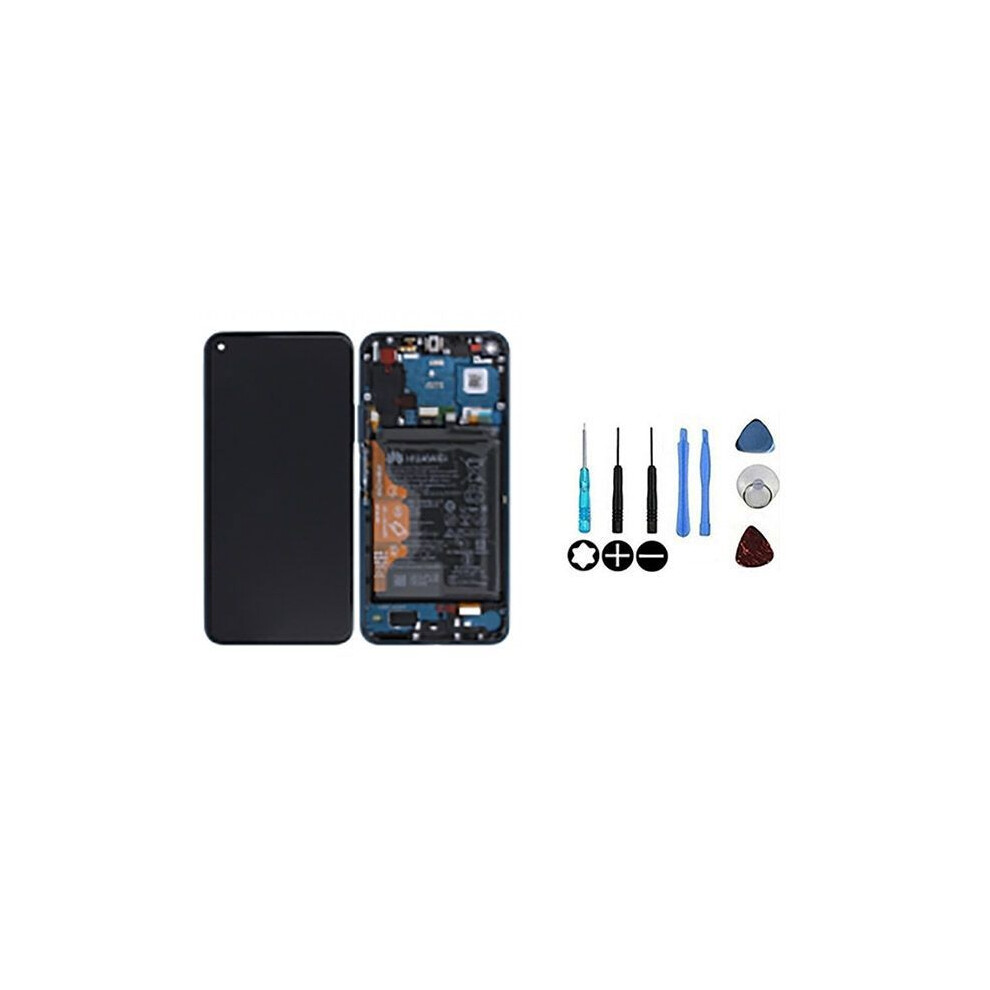 Originales Lcd-Display & Touchscreen Phantom Blue, Montiert Auf Chassis Und Batterie Für 20 Pro Yal-L41 Yal-Al10 Yal-Tl10 Honor 3701586825809