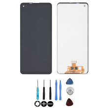 LCD-Bildschirm und Touchscreen - SAMSUNG - Galaxy A21S (A217F) - Original - Schwarz - Ohne Rahmen montiert