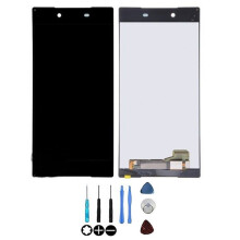LCD-Bildschirm & Touchscreen - Sony - Xperia Z5 Premium - Schwarz - Montiert - Ohne Gehäuse
