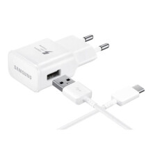 Ladegerät - Samsung - EP-TA20EWE - Schnellladung - Micro USB - 1 Meter