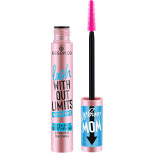 essence lash WITHOUT LIMITS WATERPROOF EXTREME LENGTHENING & VOLUME MASCARA 03 Black Waterproof, waterproof, length, volume, curl, black, 13ml