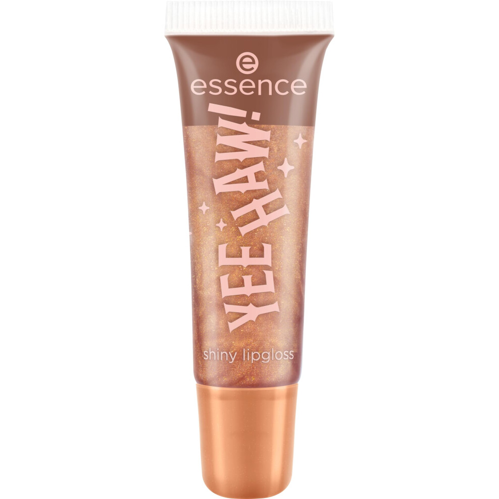 Essence Golden Cosmetics Yee Haw! Shiny Lipgloss, Instant Result, Shiny, Shimmery (10Ml)