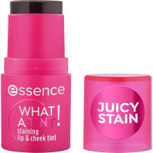 Essence Cosmetics WHAT A TINT! staining lip & cheek tint, cooling, tinting effect, instant result, natural, colour intense (5g)