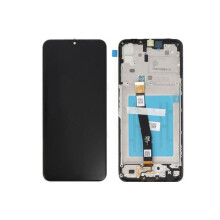 Schwarzes Vollbild Samsung Galaxy A22 5G (A226B) mit Chassis
