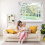 Fly Screens for Windows White Magnetic Window Fly Screen Insect Mesh M 2