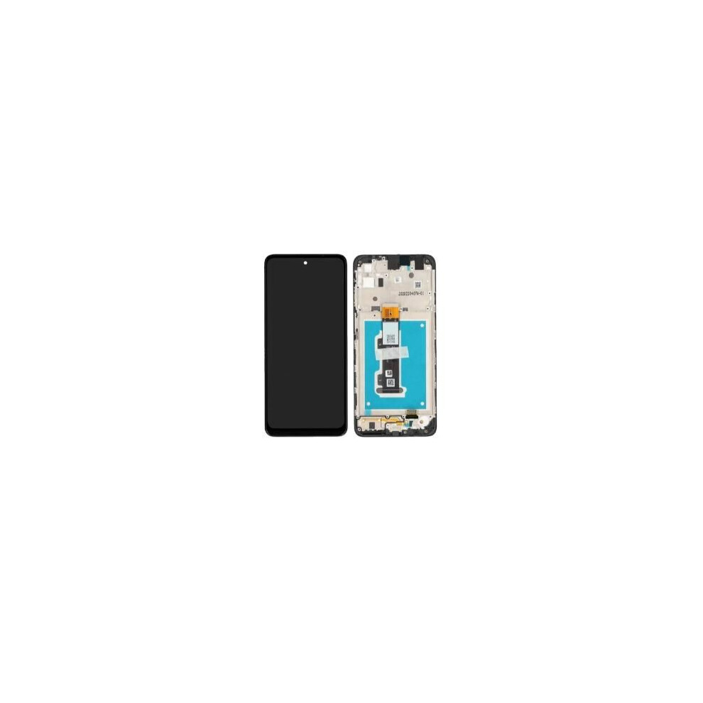 Lcd-Bildschirm - Moto E32 - Schwarz - Mit Rahmen - Bildschirmersatz Motorola 3000000271728