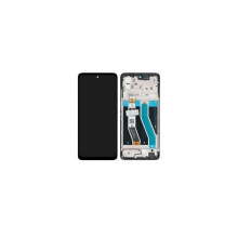 LCD-näyttö - Motorola - Moto G62 5G - Musta - Kehyksen kanssa - Alkuperäinen kosketusnäyttö