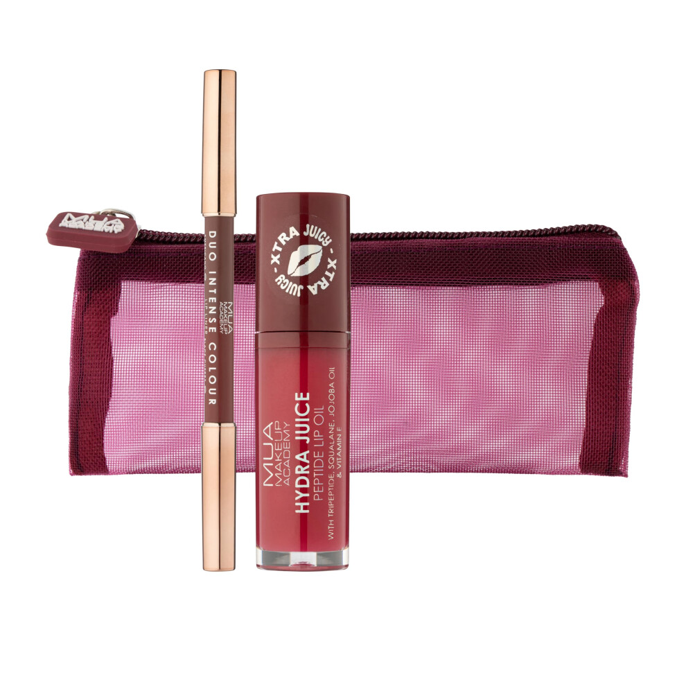 Mua Brown Makeup Academy Chocolate & Cherries Lip Duo Gift Set - Vegan & Cruelty Free (Pack Of 1)