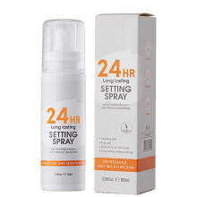 Makeup Setting Spray, Long-Lasting Texture, Transparent, Fixing Spray, Lightweight, Vegan Formula, Matte Finish, Alcohol-Free, Paraben-Free