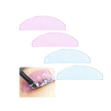 Korean Lash Lift Shields Flat, 4pcs Lashes Lifts Pads, Glueless Lash Lift Shields for Softening Lashes, Ultra-Thin Adhesive Design