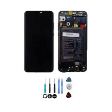 LCD-Bildschirm - Honor - 9X Lite - Schwarz - Auf Chassis montiert - Smartphone-Ersatz