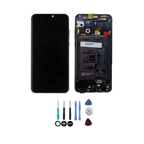 Honor Ecran LCD - Honor - 9X Lite - Noir - Assemblé sur châssis - Remplacement smartphone