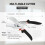 TOWOT Miter Shears, Angle Mitre Shear Cutter, Multifunctional Trunking Shears for Angular Cutting 2