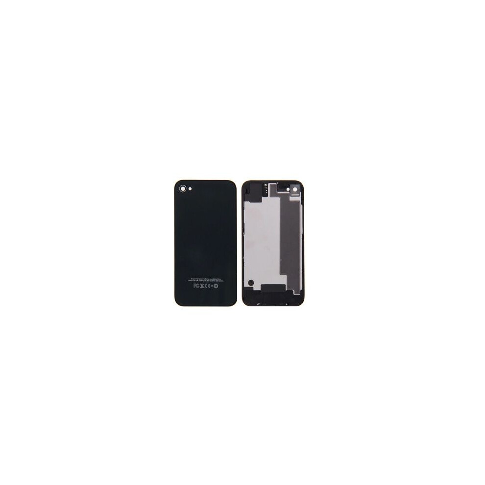 Apple Iphone Akku Rückglas Schwarz Für 4S 3708087018990