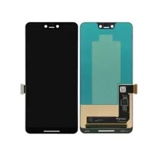LCD-Bildschirm &amp; Touchscreen - GOOGLE - Pixel 3 XL - Schwarz - Ohne Rahmen montiert