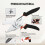 TOWOT Miter Shears, Angle Mitre Shear Cutter, Multifunctional Trunking Shears for Angular Cutting 3