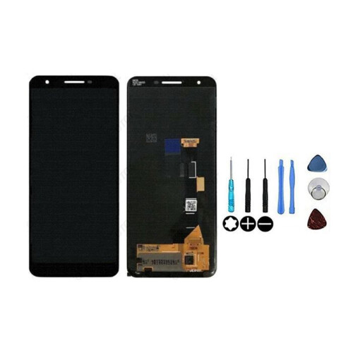 Google LCD-Bildschirm Schwarz - Google - Pixel 3A - Touchscreen - Ohne Rahmen - Original