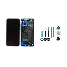 LCD-Bildschirm mit Touchscreen - HONOR - 8X (JSN-L11/JSN-L21/JSN-L22) - Blau - Auf Rahmen montiert - Batterie enthalten