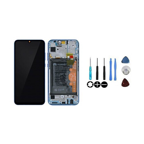 Honor Schermo LCD e vetro touch - HONOR - Honor 20 - Blu - Assemblati su telaio - Con batteria