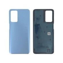 Tampa de bateria azul vidro traseiro original para Oppo A16s
