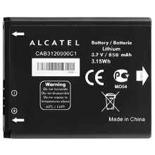 Alkuperäinen akku - ALCATEL - CAB3120000C1 - Korvataan CAB3120000C3 - Yhteensopiva One Touch 602/710/806/880