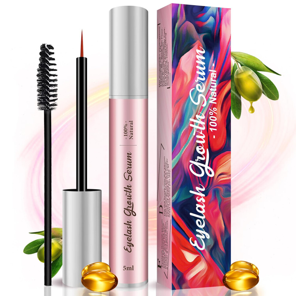 Boxmom Eyelash Growth Serum: Lash Enhancing Serum With Advanced Formula To Boost Longer Fuller And Thicker Looking Lashes To Growth Stronger