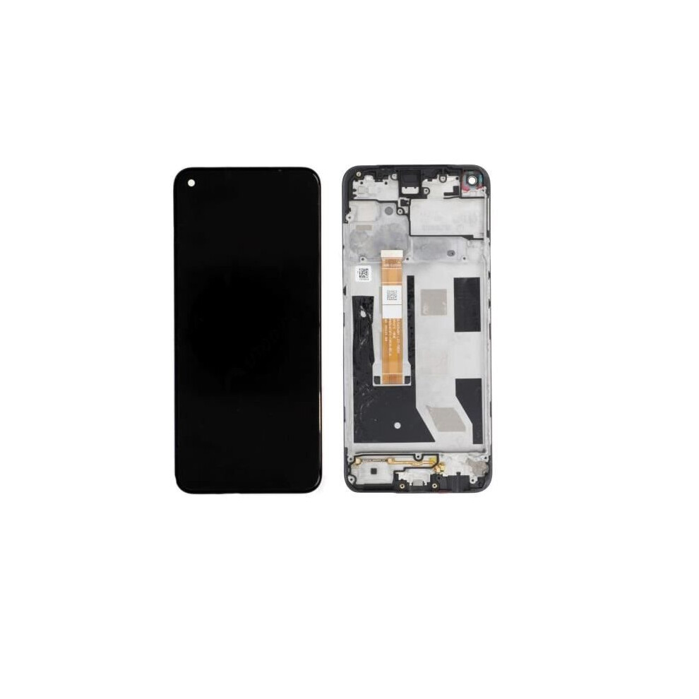 Lcd-Bildschirm & Touchscreen Schwarz Montiert Auf Rahmen Für A53s Oppo 3701344072841