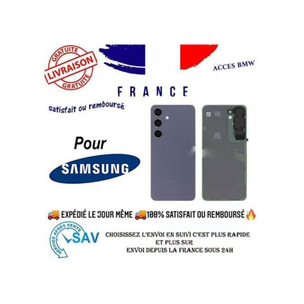 Akku- Und Rückglas - Galaxy S24 (S921b) - Kobalt-Violett - Original Samsung 3701586827049
