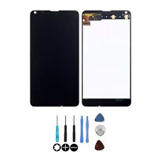 Schermo LCD e vetro touch - NOKIA - Lumia 640 - Nero - Assemblati senza telaio - Sostituzione