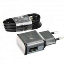 USB-Netzteil - SAMSUNG - EP-TA20EBE - 15W - Schnellladung - USB Type-C Schwarz