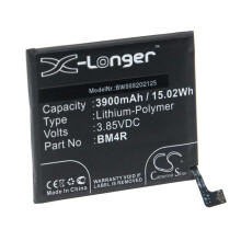 vhbw Batteria compatibile con Xiaomi Mi 10 Lite, M2002J9S, M2002J9R, M2002J9G, M2002J9E telefono cellulare (3900mAh, 3,85V,