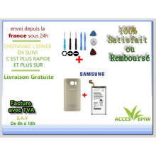 Originale Samsung Batterie G965 & Gold Batterieabdeckung für Galaxy S9 + Werkzeuge